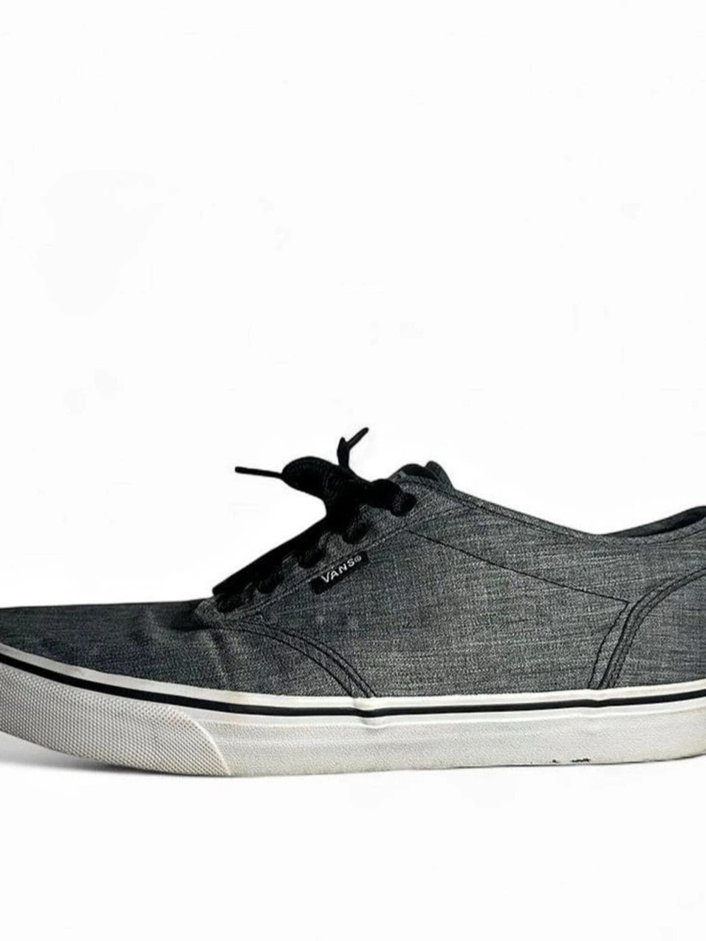 Vans Atwood Men’s Size 11 Gray Black Low Top Sneakers